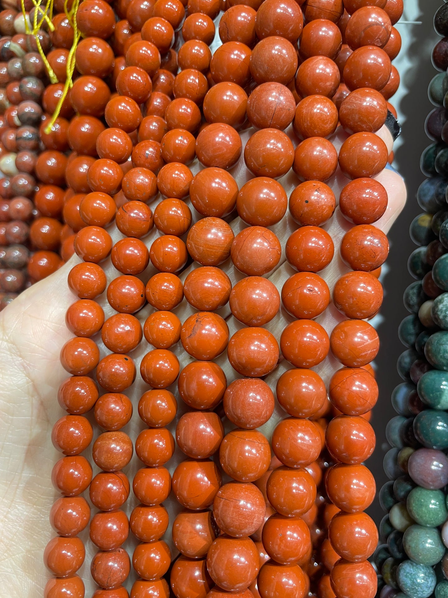 red jasper strand