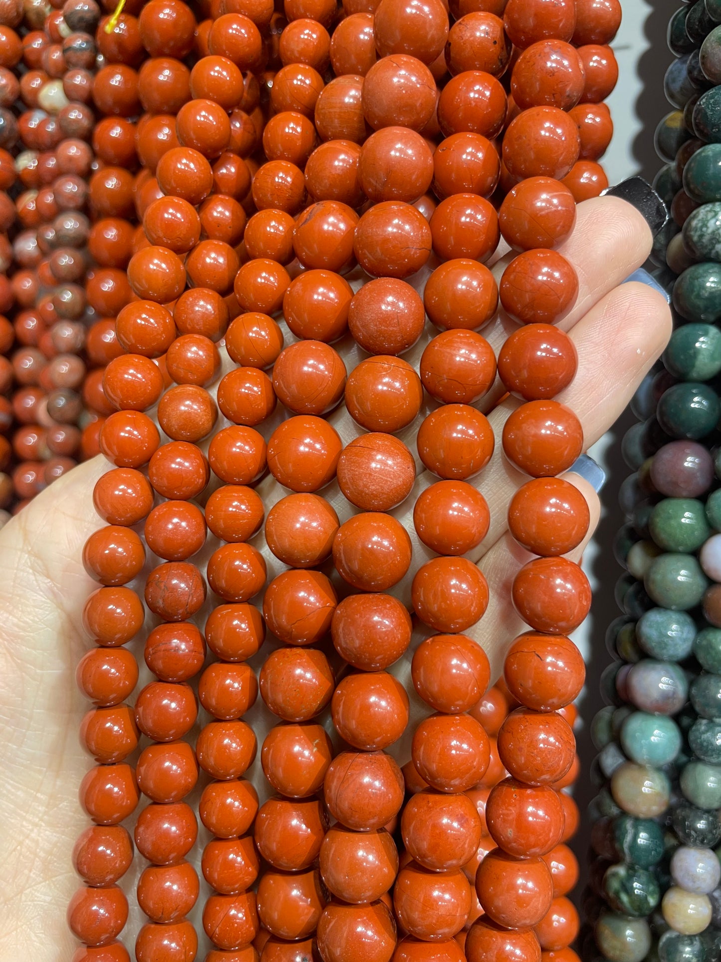 red jasper strand
