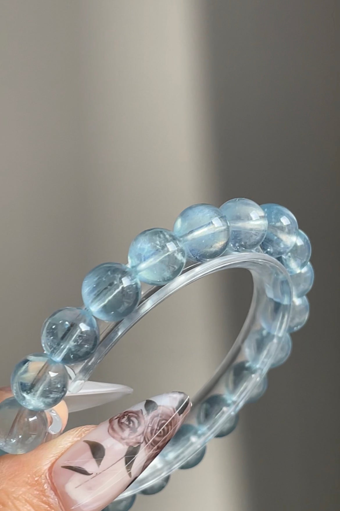 San Maria blue aqua bracelet 9.1mm