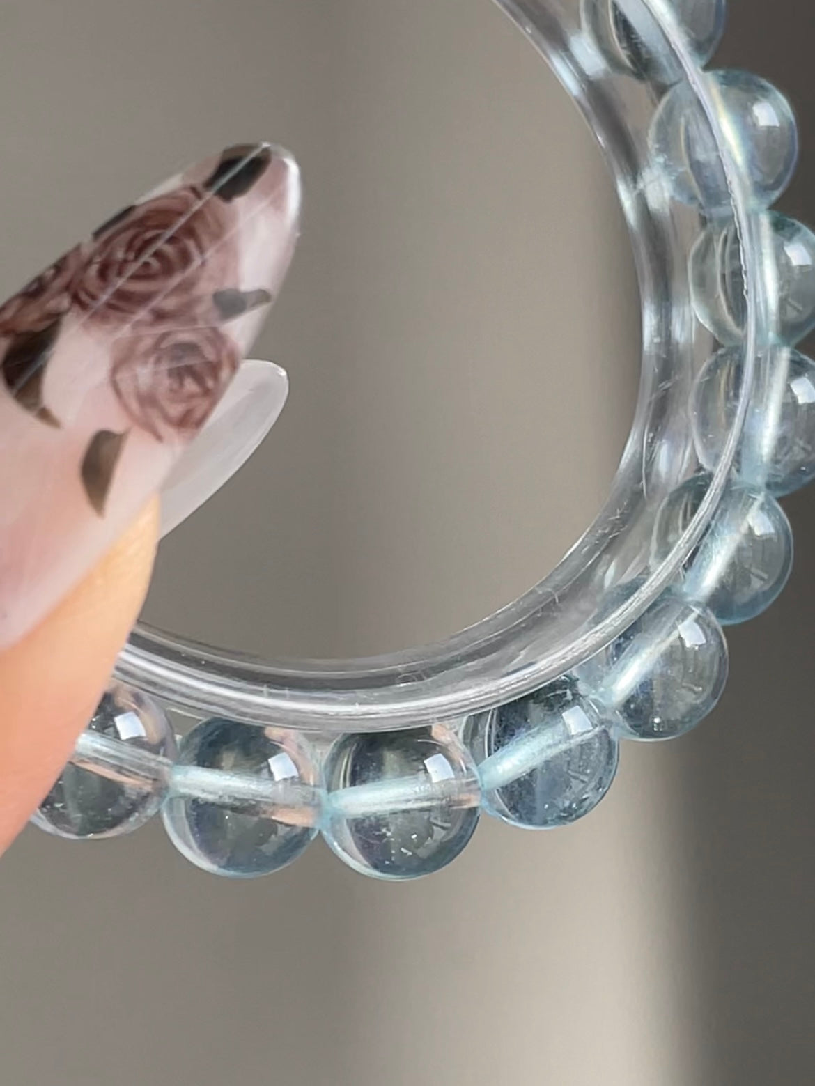 San Maria blue aqua bracelet 8.7mm