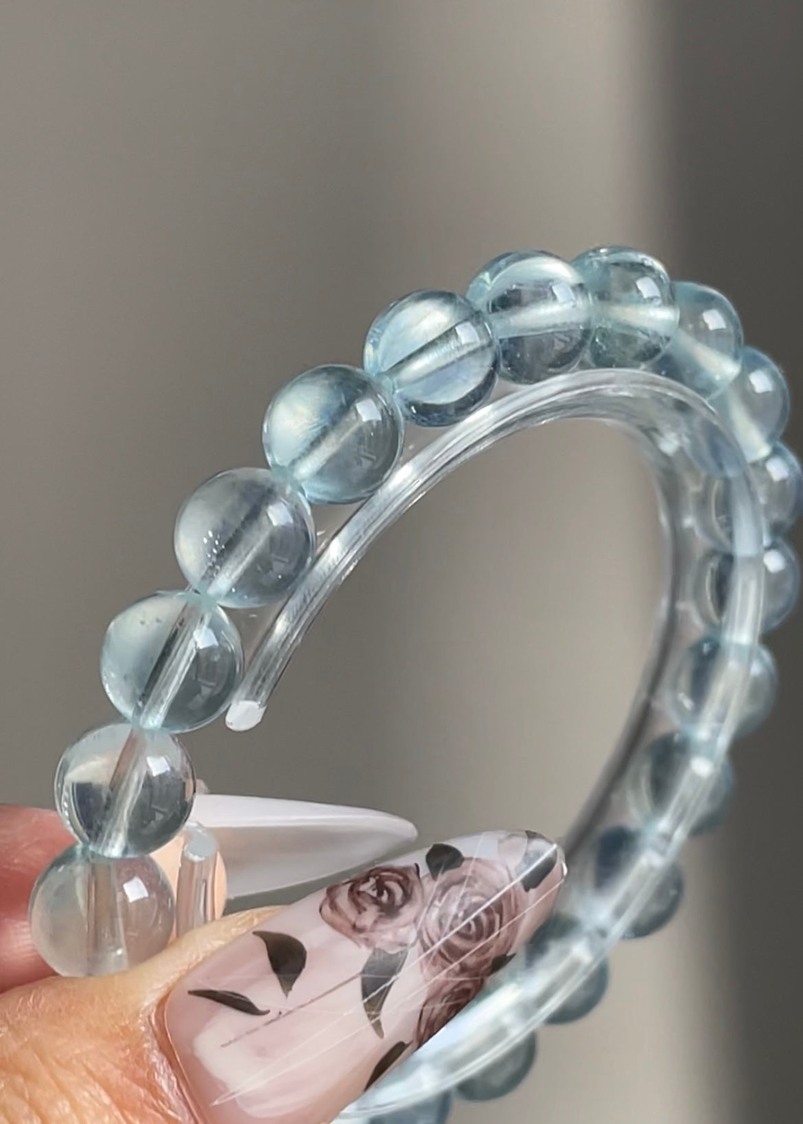 San Maria blue aqua bracelet 8.7mm