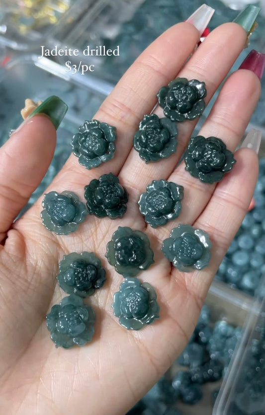 blue water jade flower