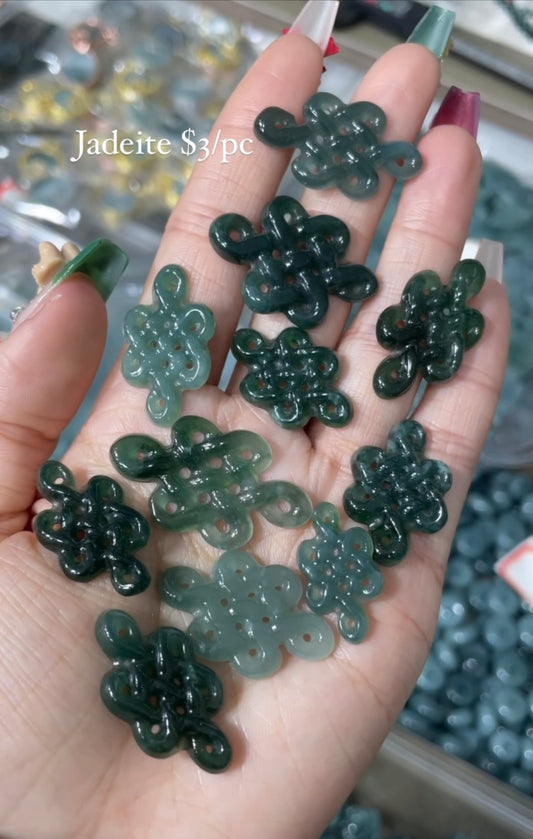 blue water jade knot