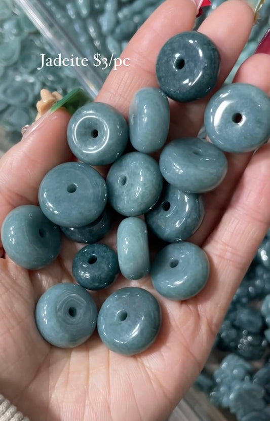 blue water jade donut