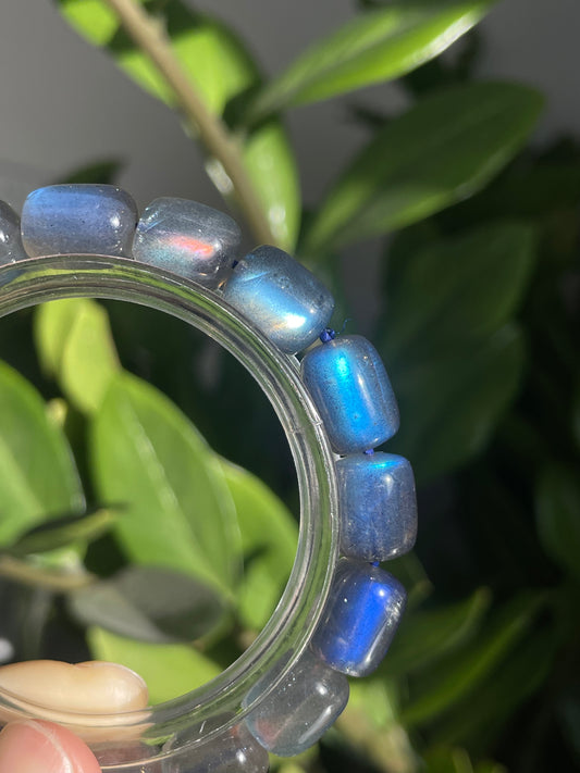 high quality lab barrel bracelet 9.2mm
