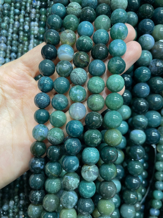 moss agate strand