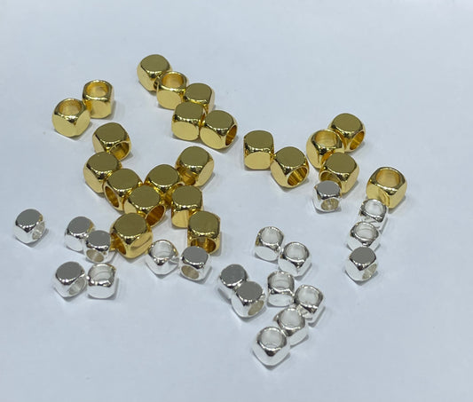 square alloy spacer 100pcs/bag