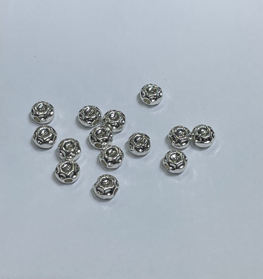 alloy UFO 7mm spacer 100pcs/bag