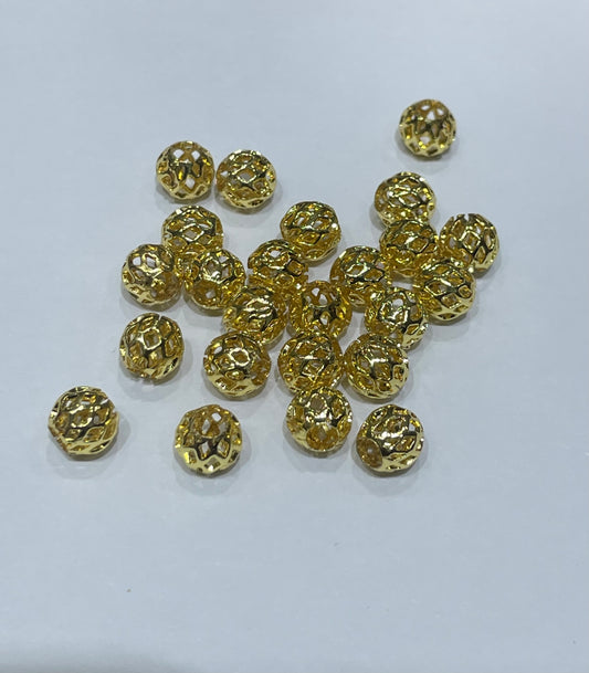 alloy hollow spacer 100pcs/bag