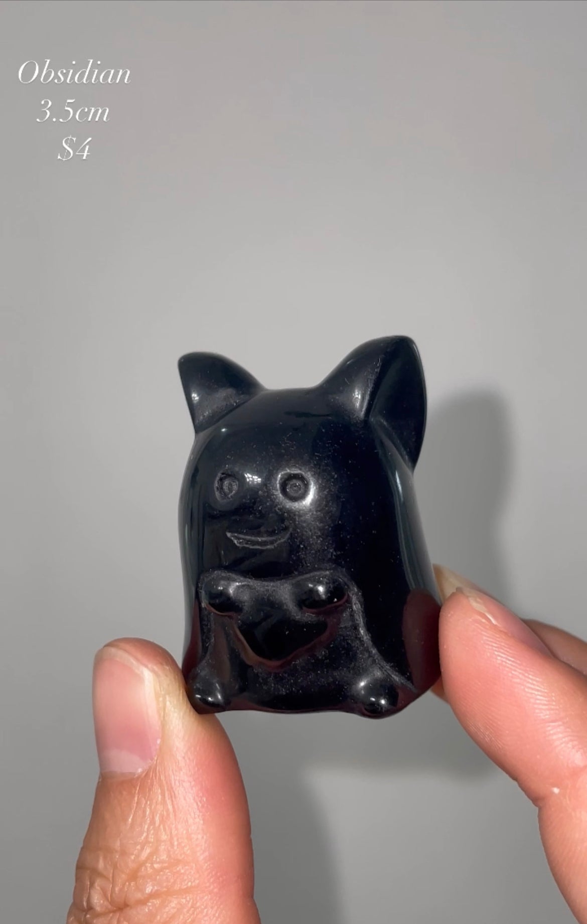 obsidian carving
