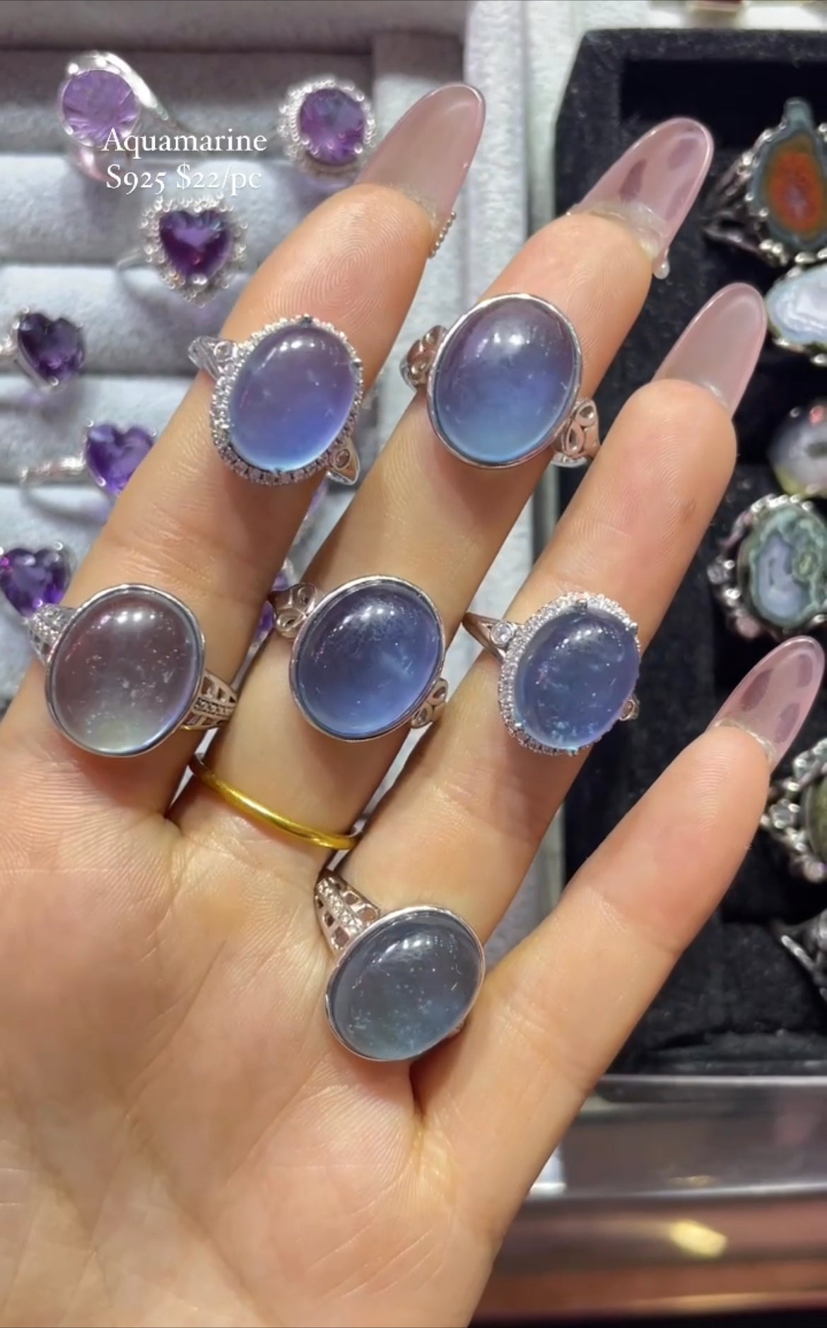 aquamarine  ring