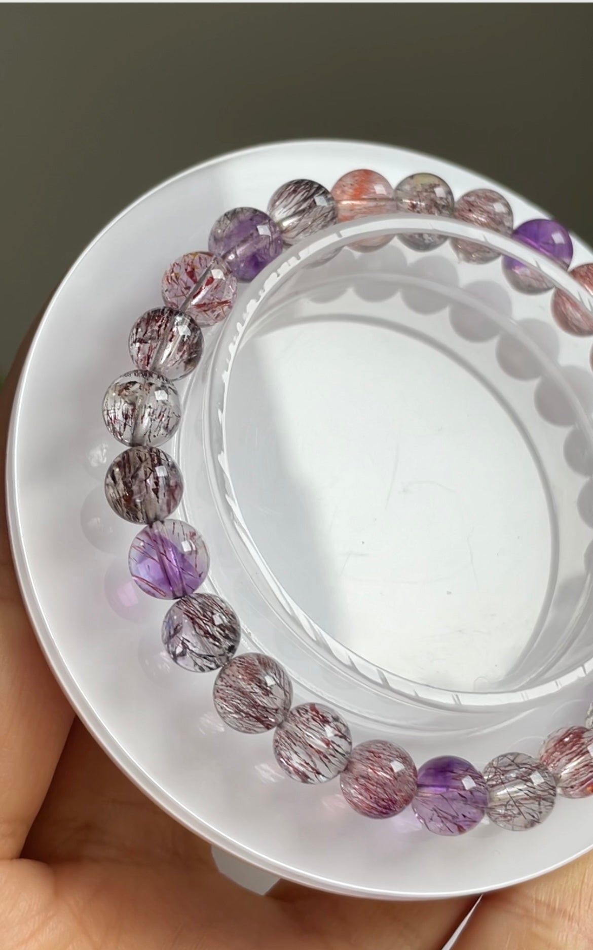 High quality super seven bracelet 7.4mm