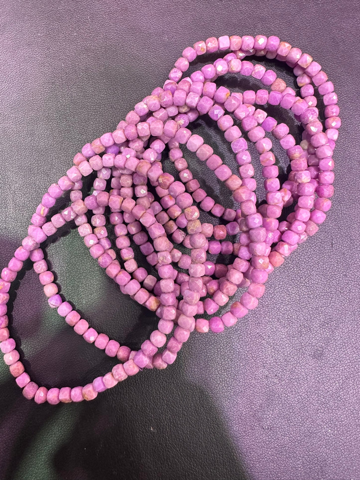 Lepidolite bracelets 4.5mm