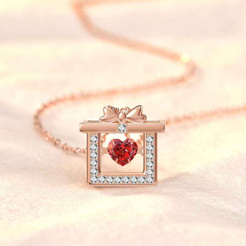 S925 sterling silver love necklace pendants