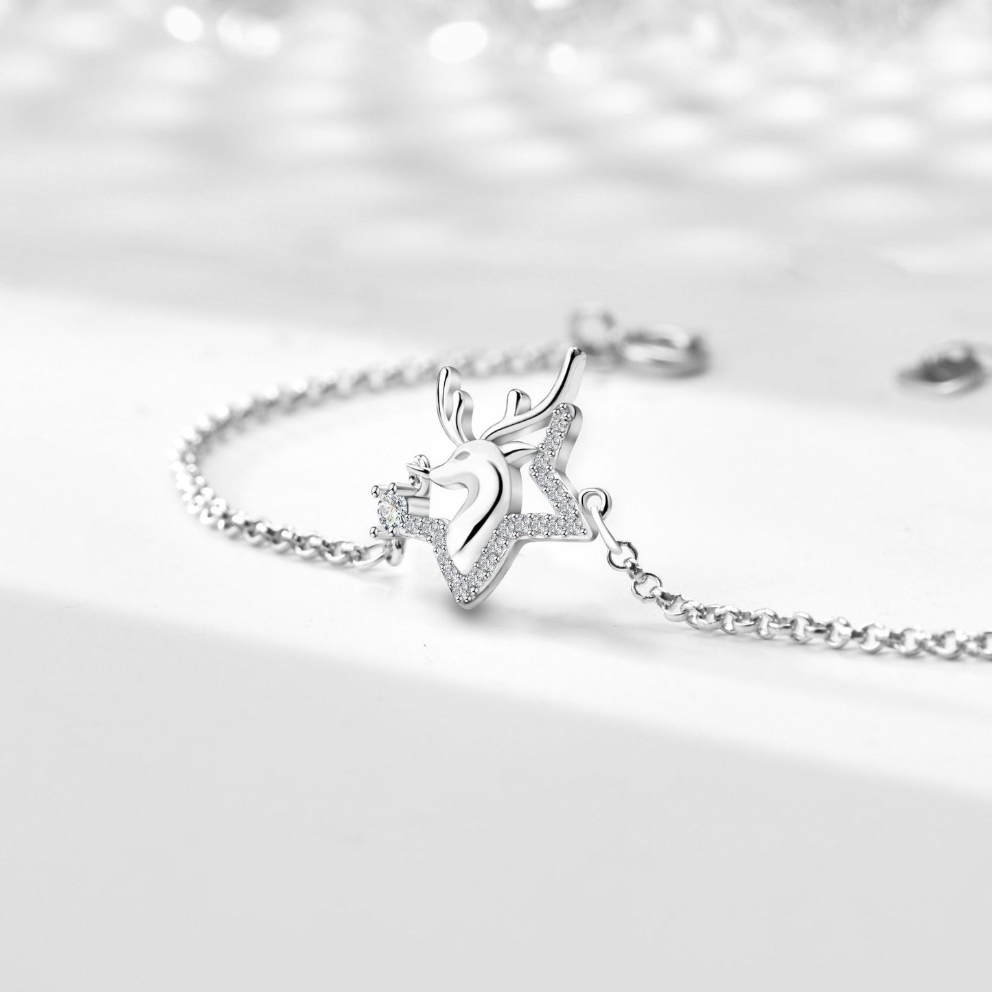 Elk Christmas Bracelet pendant