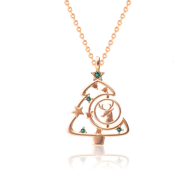 S925 sterling silver Christmas pendants