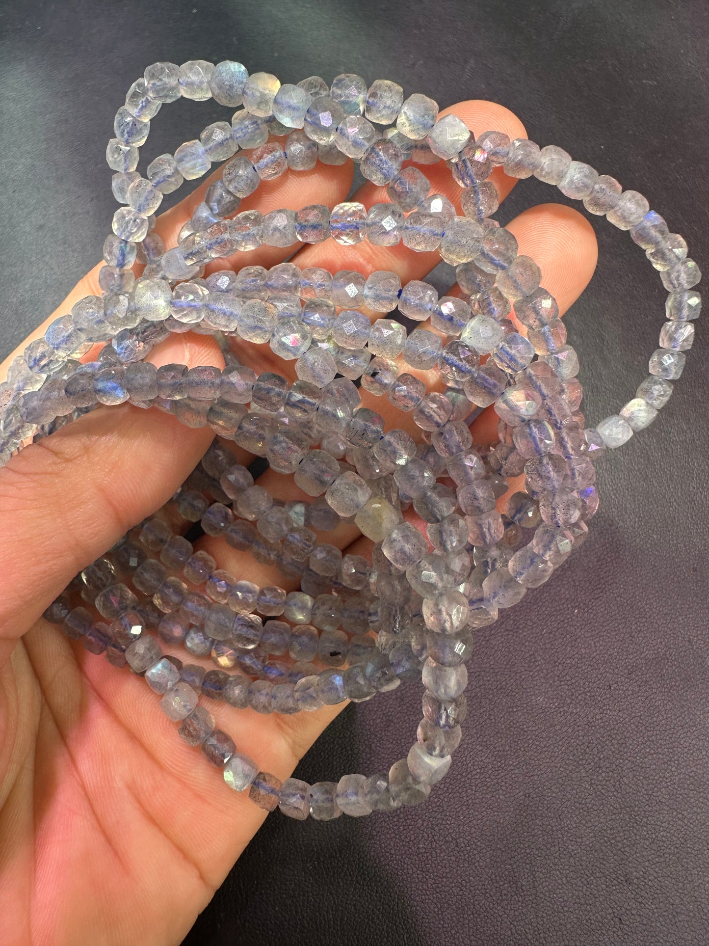 Labradorite bracelets 4.5mm