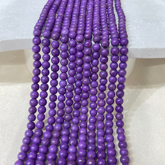 lepidolite strands 6mm