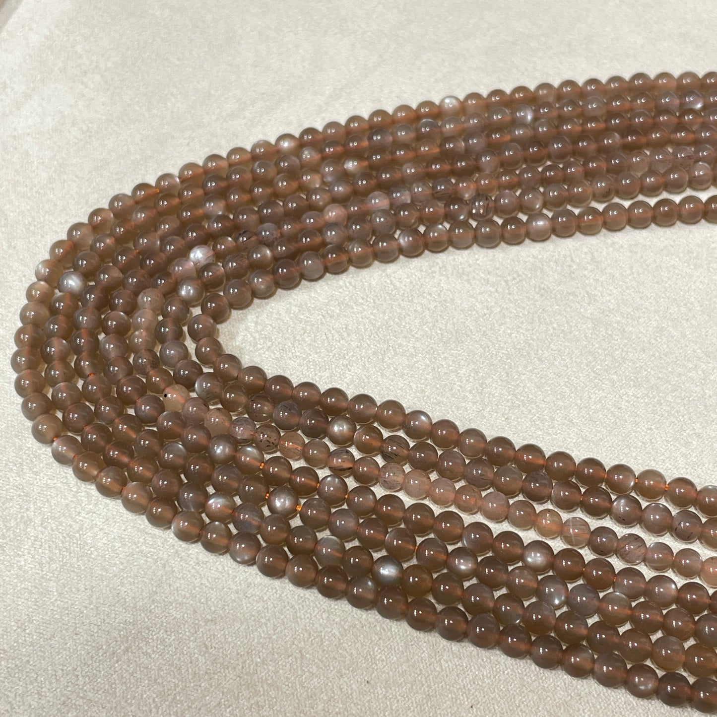 grey sunstone strands