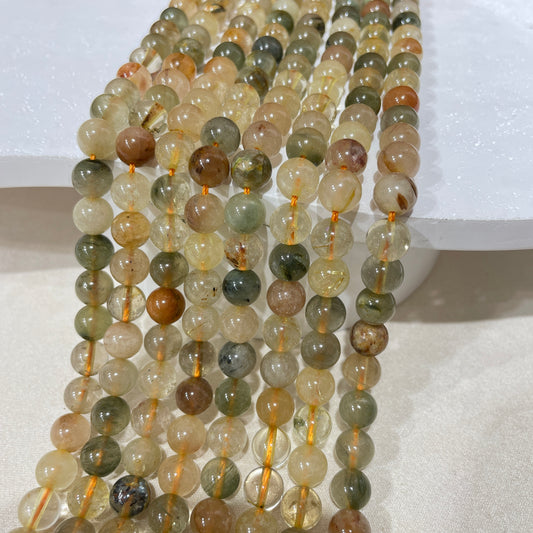 colorful rutile strands 8mm wholesale