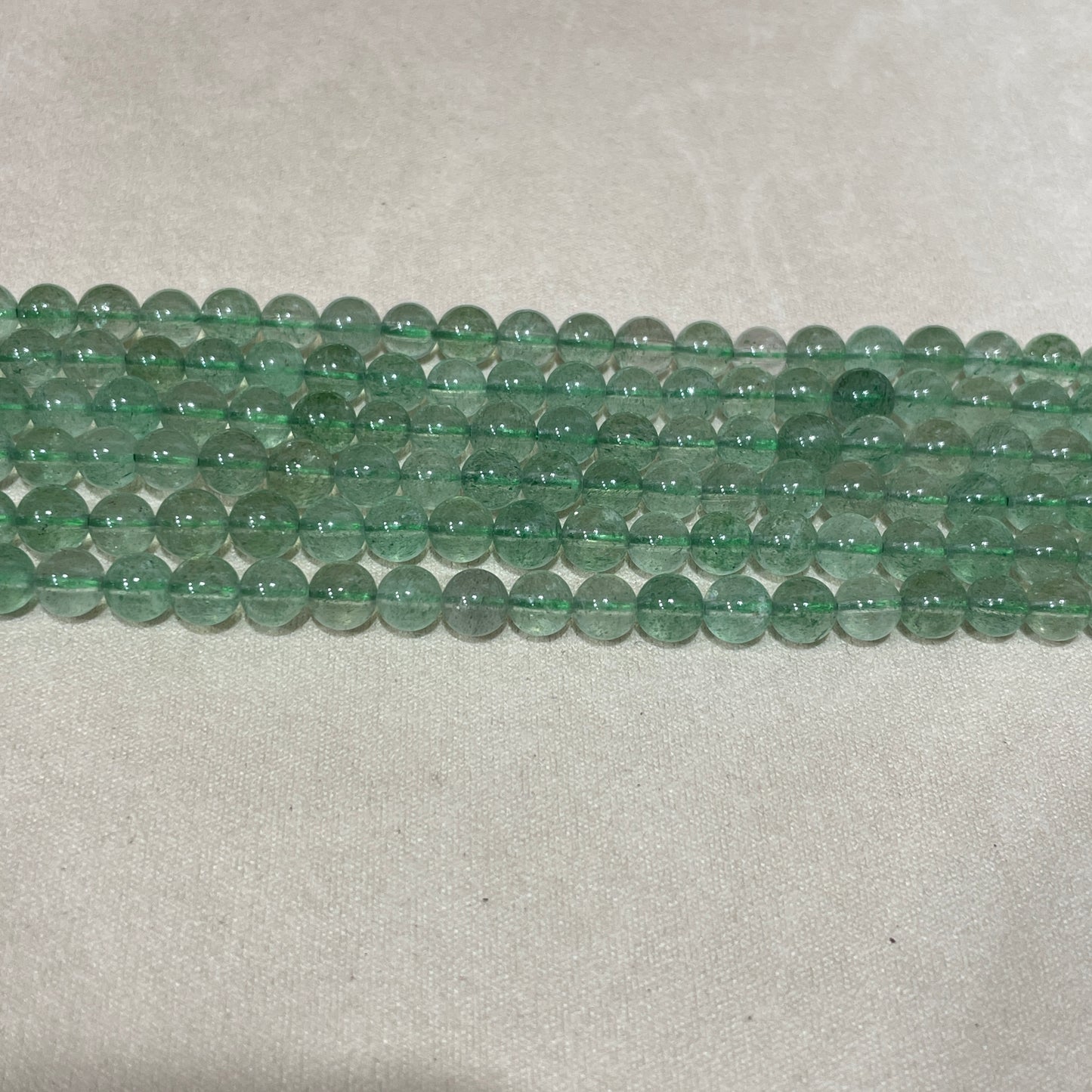 green strawberry strands 8mm