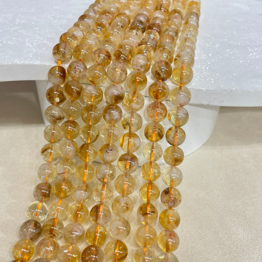 yellow asai strands 8mm