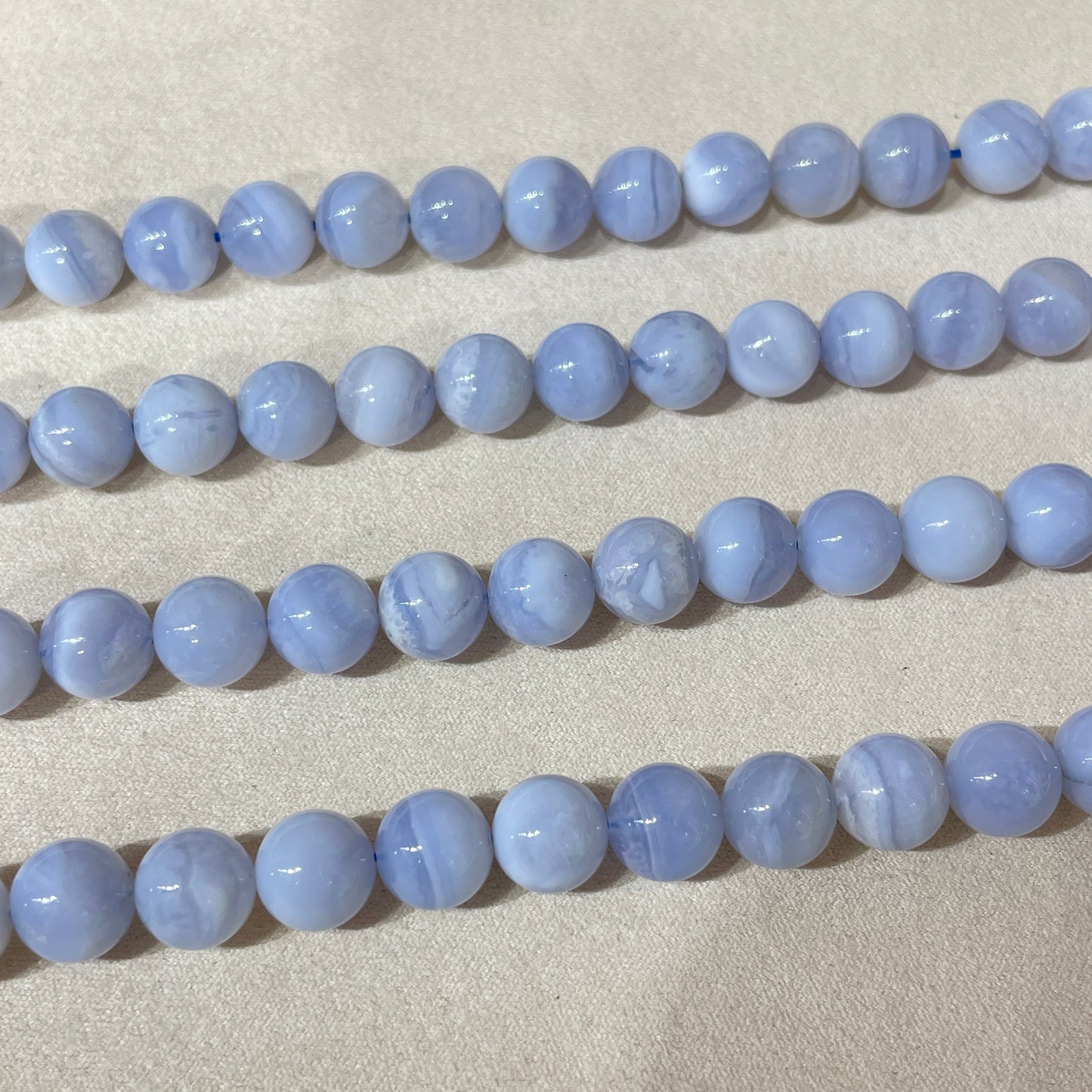 blue lace agate strands 8mm