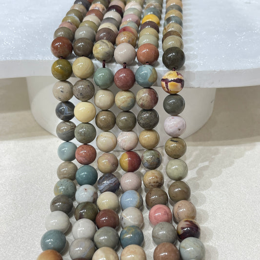 alashan agate strands 8mm