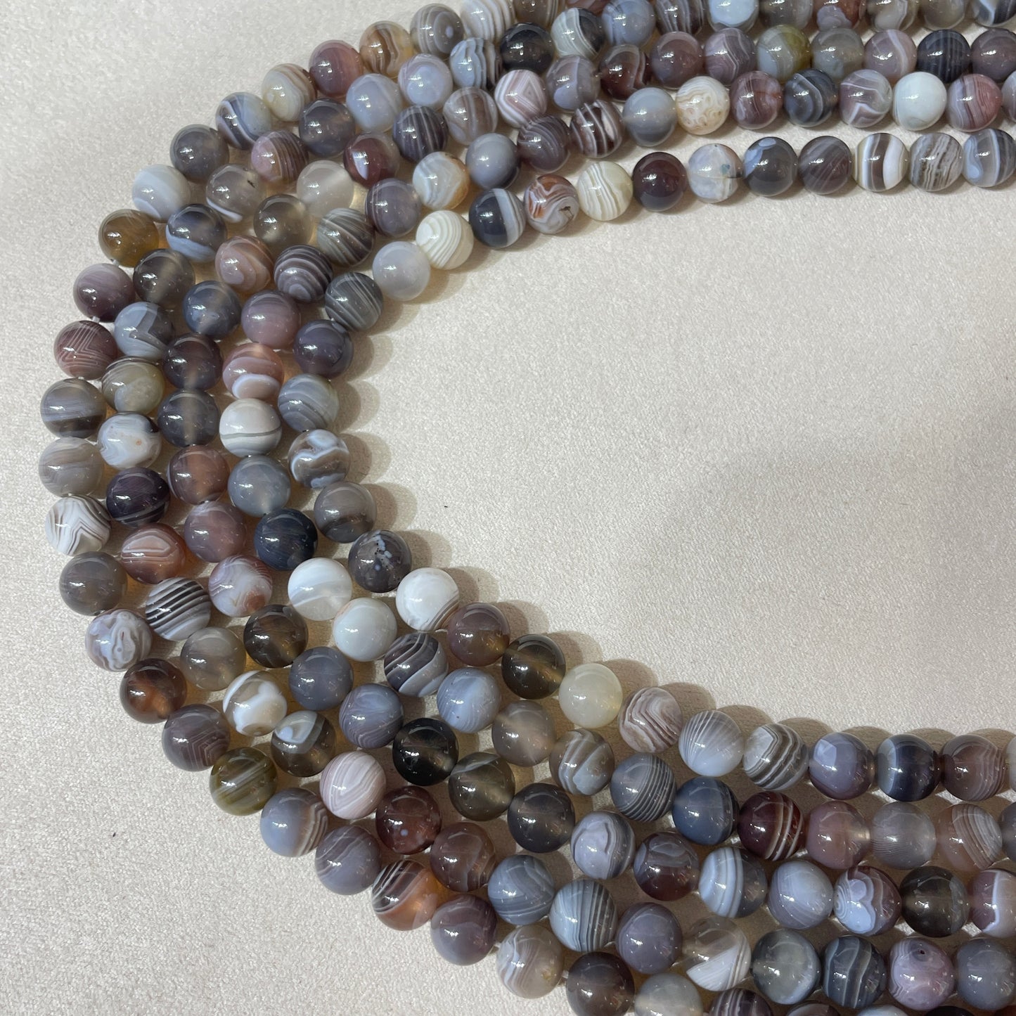 Botswana agate 8mm