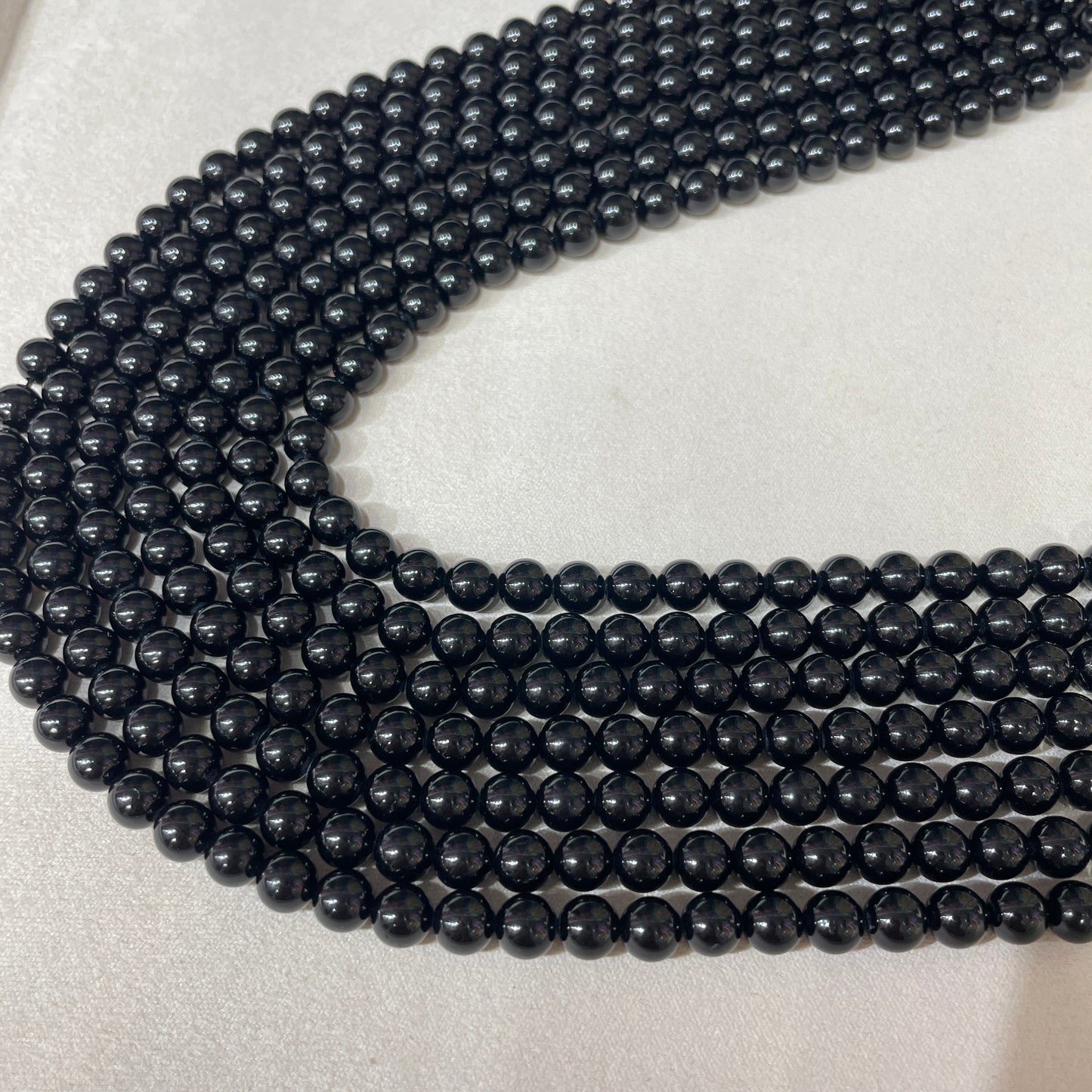 black tourmaline strands