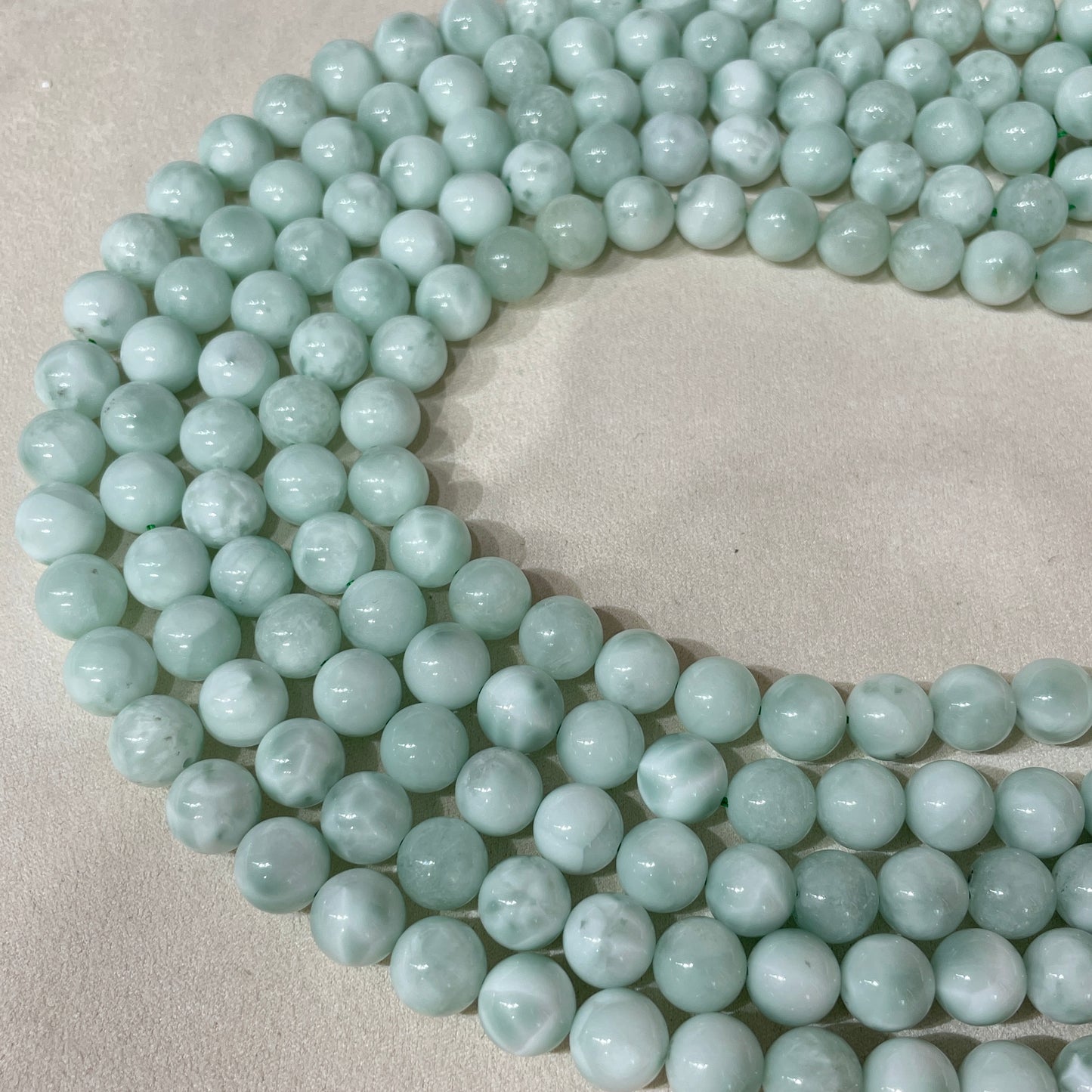 green angelite strands