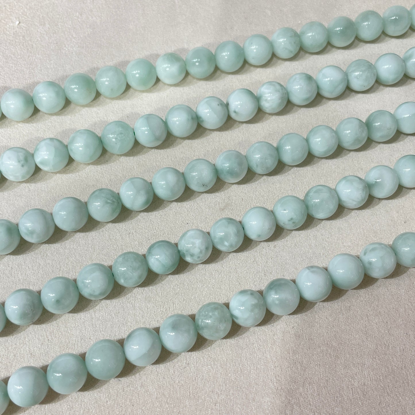 green angelite strands