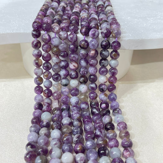 lepidolite strands