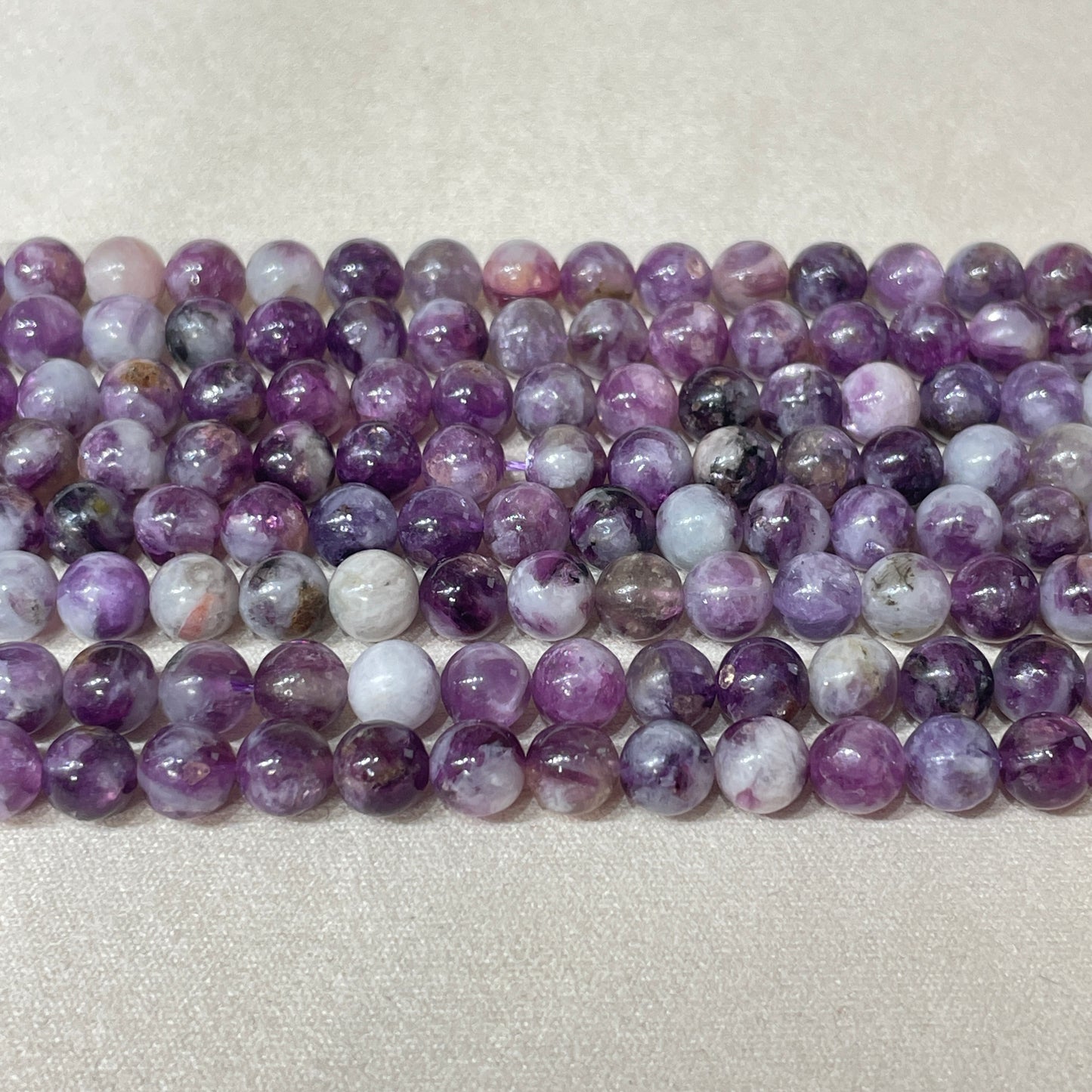 lepidolite strands