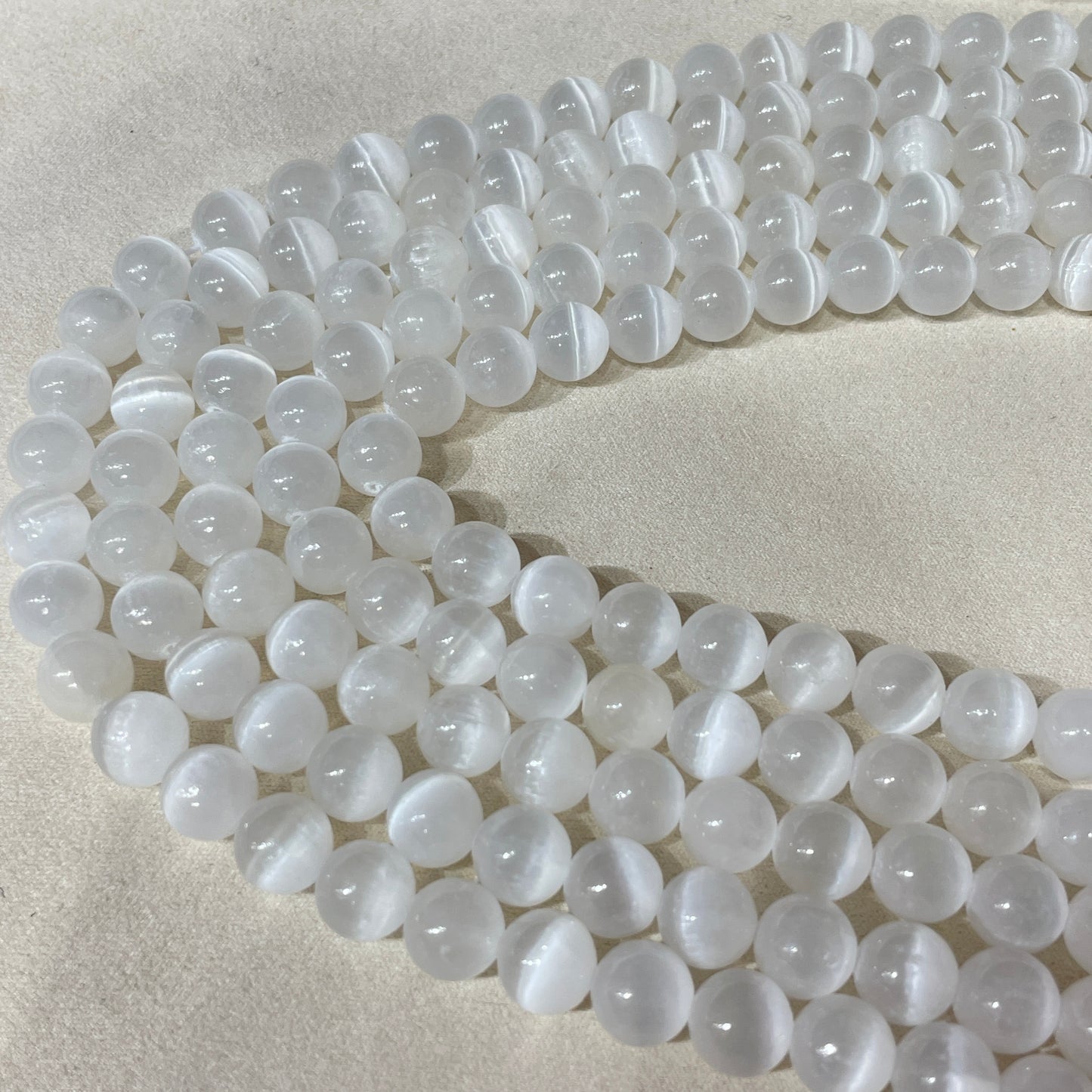 selenite strands
