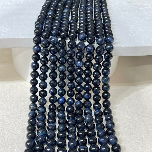 blue tiger eyes strands
