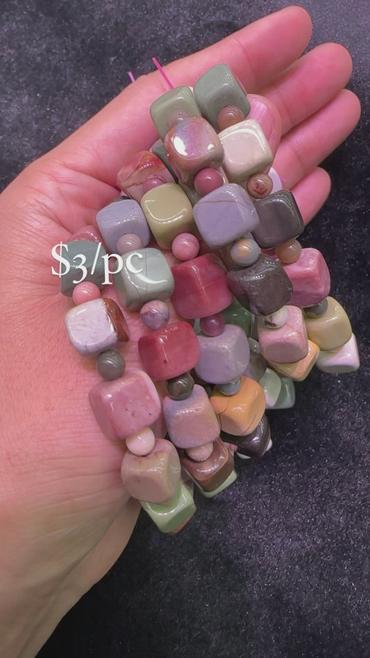 Alashan agate bracelets