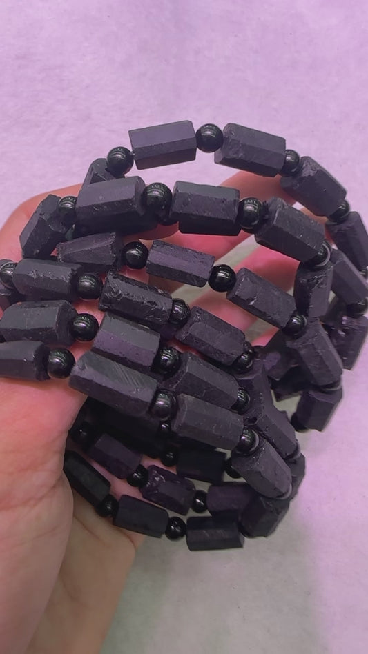 Black tourmaline bracelets