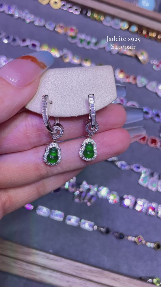 Jadeite pendants