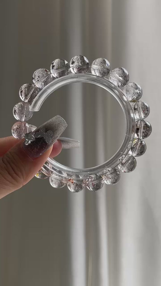 super seven with koi quartz bracelet 10mm