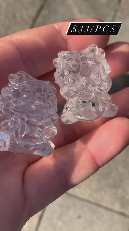 clear quartz money monster