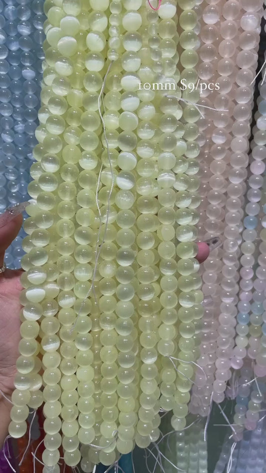 10mm selenite strands