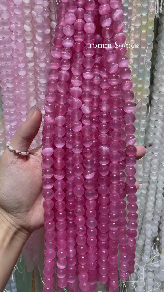 10mm selenite strands