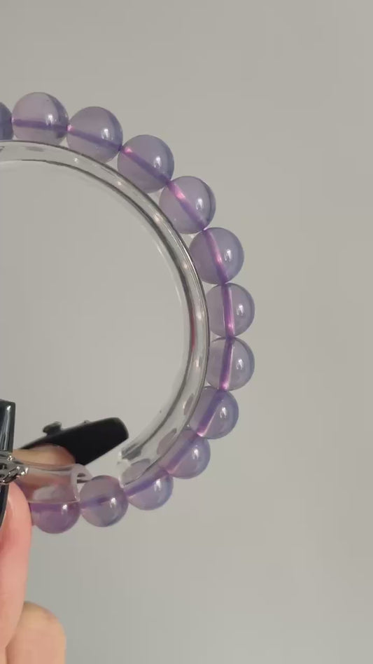 lavender moon quartz bracelet 8.2mm